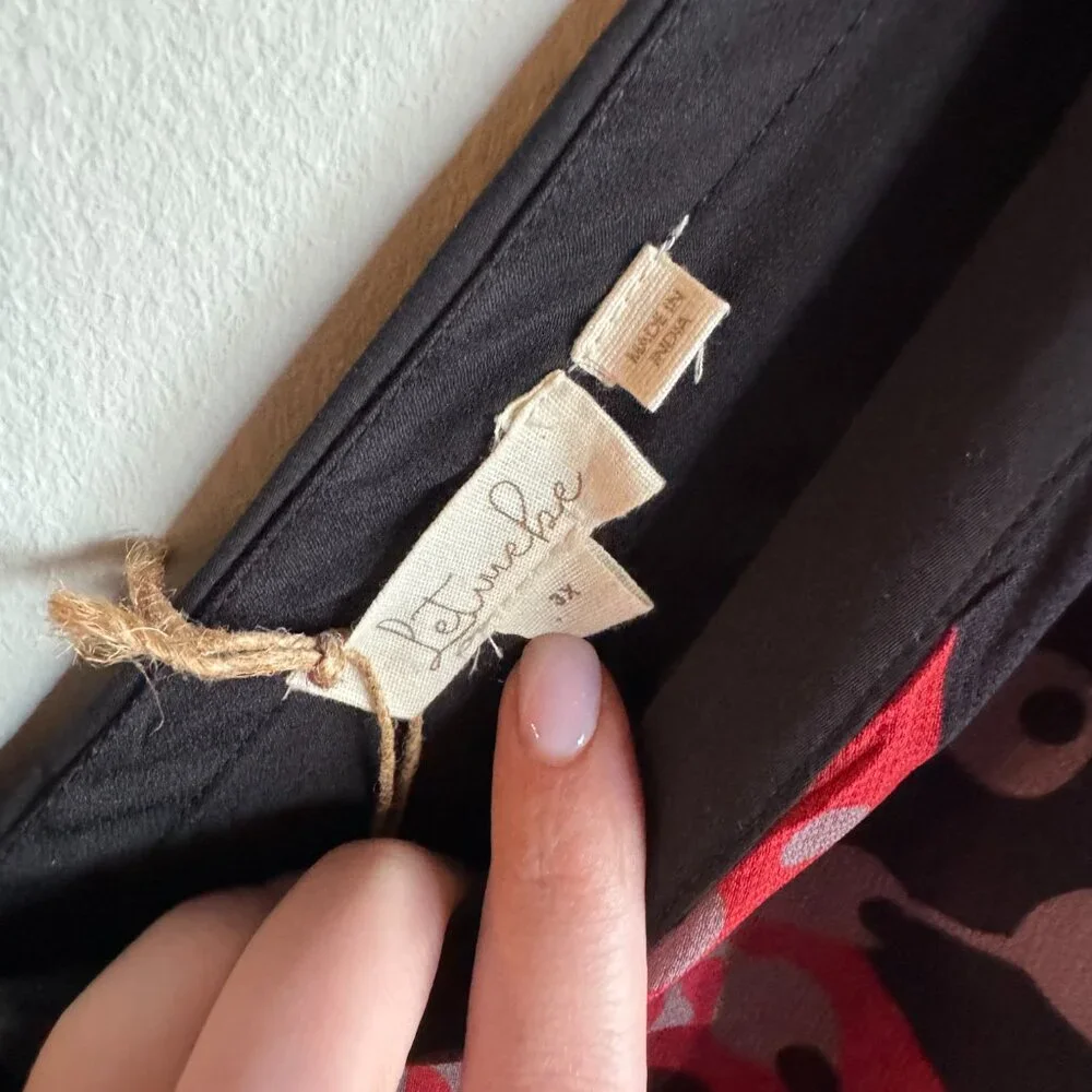 NWT Anthropologie Let Me Be Floral Midi Dress - Plus Size - Picture 3 of 5